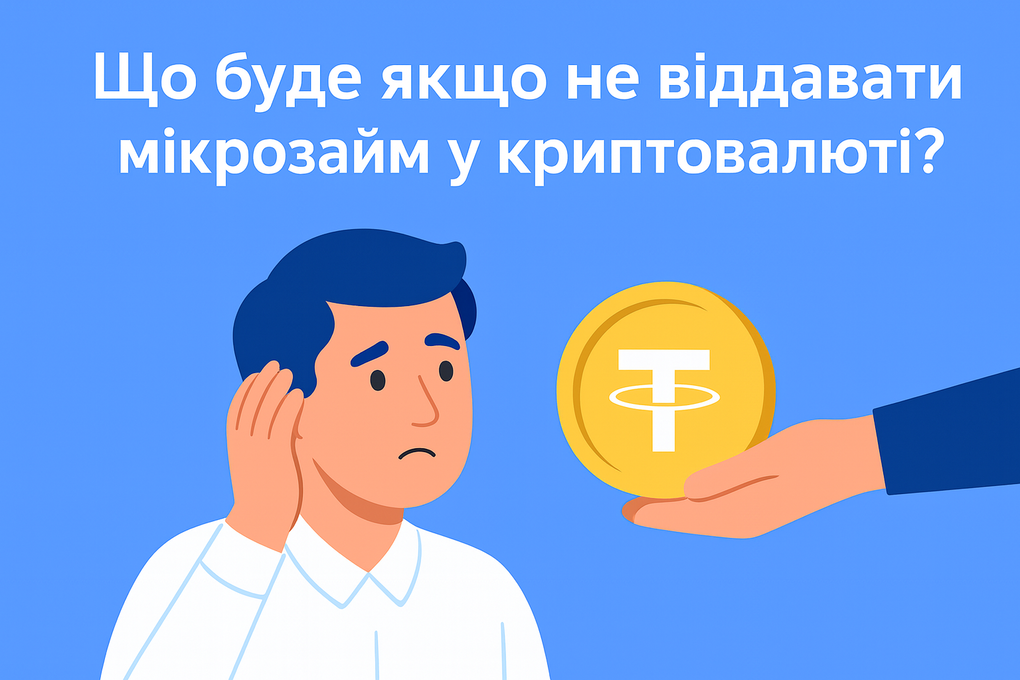 Що буде якщо не віддавати мікрозайм у криптовалюті?